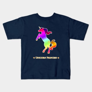 Unicorn Princess Kids T-Shirt